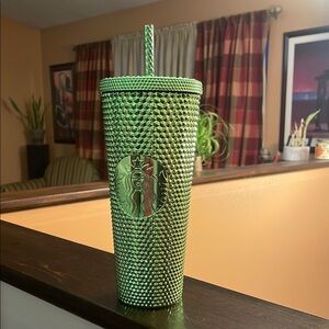 Starbucks Green Studded 24oz Tumbler